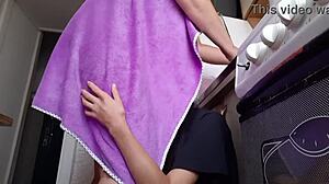 i paid hot plumber girl with steamy pussy licking orgasm session