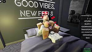 does roblox puppygirl beg master to breed her tight hole?