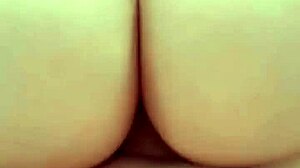 o melhor rabo q vc vai ver hj nao percebeu q tava sendo filmada e sntava no pau p