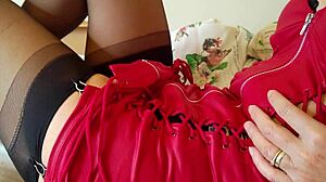 granny bettie hayward's secret cheating creampie tapes leak in stockings