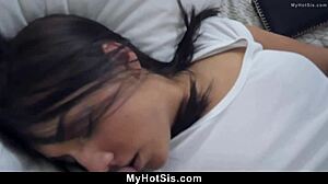 i told step sis blow me or parents find out now ride my cock cowgirl doggystyle till cumshot pov taboo