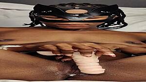 omg i'm masturbating my 1st solo... dripping wet pussy with huge natural tits toys creampie sloppy finish 😩💦