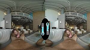 allie addison fucks her horny landlord with big cock to pay rent in vr