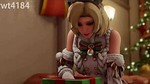 how does mercy end up fucked pregnant by that monster cock?