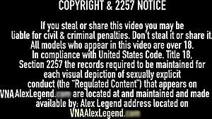 ALEX LEGEND BLASTS CUM all over Bailey Brooke's PRETTY FACE