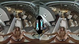 allie addison fucks her horny landlord with big cock to pay rent in vr