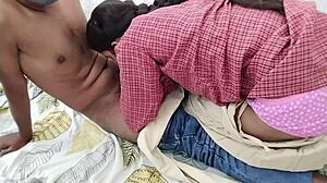 Desi Schoolgirl Rides Boyfriend's Monster Cock In Village Ranch