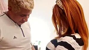 Skinny latina milf lingerie ass stretched wide by monster cock anal creampie first time