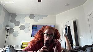 Stepsister sucks stepbro's cock and rides while gaming full veggiebabyy manyvids video