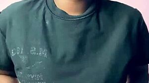 pretty ebony fingers hairy pussy with dirty talk to creamy creampie