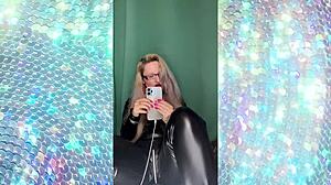 Sissy, yer voice too girly... lemme train ya ta squeal right!! squeal good girl!!