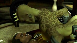 Mortal Kombat Jax Pounds Tall Sheeva Monster Parody