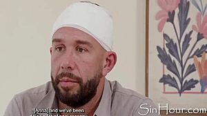 In-Law Anal Threesome Pounds Anna Claire Clouds Double Hard