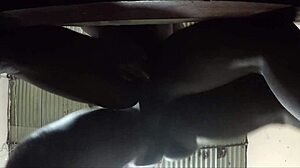 damn! ebony girlfriend gets milk creampie pussy ripped clothes full hardcore fuck