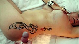 Want thick ropes of cum shooting all over from this hot masturbation session?