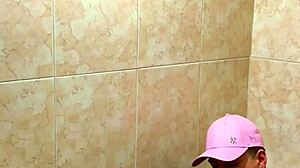 hot students caught fucking wildly in school bathroom