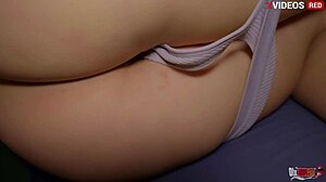 Stepson Fucks Stepmom Pussy Then Fills Her Mouth with Cum