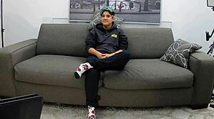 yo queer androgynous zoomer 😏 you jerking off watching me deepthroat and gag on cock during casting?🤤