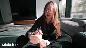 innocent sugar baby begs for that monster cock pounding