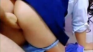 dude, check these hot mexican schoolgirls sucking, fucking and creampied outdoors till they cum hard