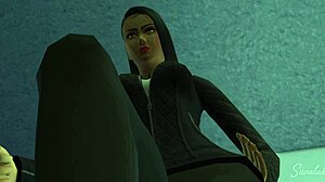 Femdom Beurette Cartoon Roughly Dominates Arab Slave