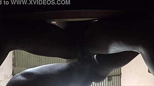 damn! ebony girlfriend gets milk creampie pussy ripped clothes full hardcore fuck