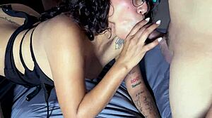 Hot College Girlfriend Fucks Boyfriend's Buddies While He Records!