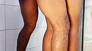 first time bathroom fuck with fat ass roommate 😈💦