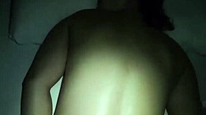 hey massage my oiled hairy pussy then cum all over my bush pov