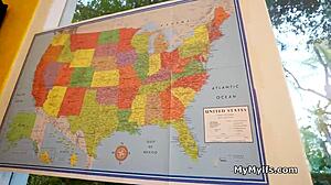 blonde milf campaign manager in heels pantyhose lingerie blows for freeuse votes