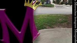 Wanna watch plump white latina's fat ass bounce outdoors?