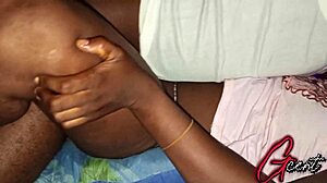 My girlfriend rides missionary deep with her black friend