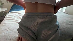 hey check out stepbro slamming stepsis big natural tits in dorm closeup