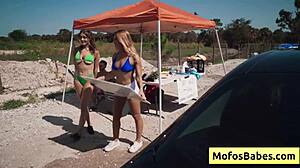 Jc Wilds And Johnny Love Busty Teen 18+ Rides Big Dick Car Wash