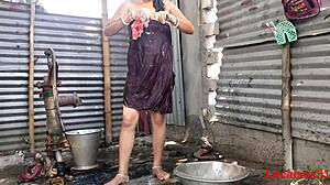 village indian wife anal fucked outdoor by husband friend webcam ranch