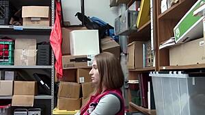 Randy Guard Pounds Petite Shoplifters