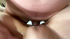 real nike pro stepmom skips panties for raw pussy creampie