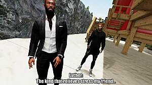 Wife Craves Double Cock Pounding Game Fuck Fest!