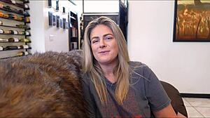 Clover Baltimore Friend's Divorced Mom Practices Handjob and Fuck on Me Part 1