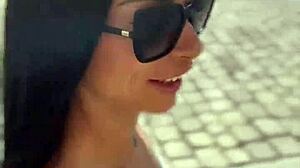 brunette cara mella deepthroats monster cock doggystyle german slut style