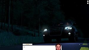 Redhead Rides Monster Cock in Midnight Galactic Detour Holiday Ending