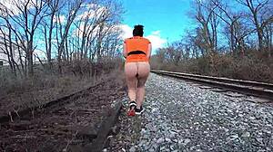 Prison Break Anal Plugged Escapee Fucked