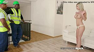 PrivateBlack Nathaly Cherie Takes Five Black Cocks In Wild Gangbang