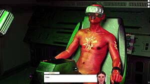 Redhead Rides Monster Cock in Midnight Galactic Detour Holiday Ending