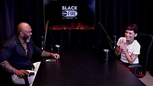 fazia got nervous thinking they'd fuck her ass during tattoo suruba exposure on sheer red... annie clementine watch