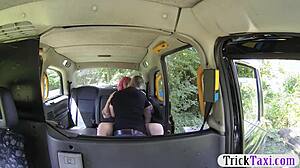 Pink Haired Passenger Gets Her Pussy Pounded Hard By Nasty Driver's Monster Cock In Public Outdoor Fuck