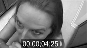 Super Petite Blonde Mom Sa James Bakes While Sloppy Sucking Big Black Cock