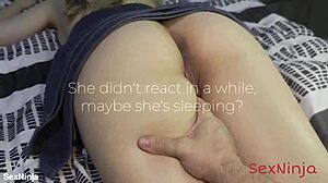 Workaholic Step-Mom Begs for Oily Massage Turning into Creampie Fuck