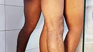 first time bathroom fuck with fat ass roommate 😈💦