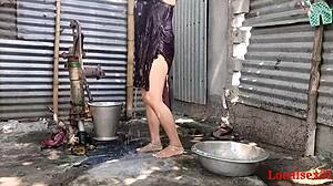 village indian wife anal fucked outdoor by husband friend webcam ranch